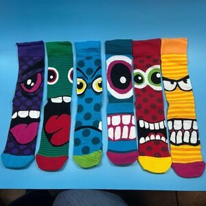 Stress Heads Socks Boxed Gift Set 3 Pair Novelty Funny Women's Crew 7-12